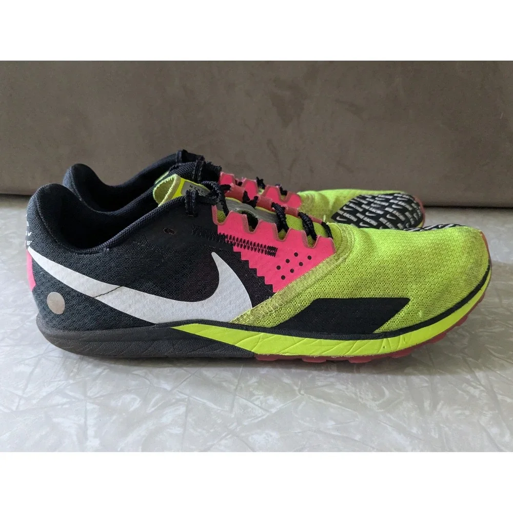 Nike Zoom Victory XC 5 Cross Country Spikes Volt Pink Black DX7999-700 Mens 8.5